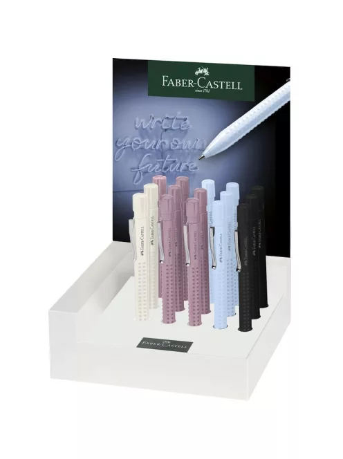 FC-Golyóstoll GRIP 2010 HARMÓNIA 15db-os display XB-s heggyel 2024 (égkék,rózsa árnyékok,kókusztej)