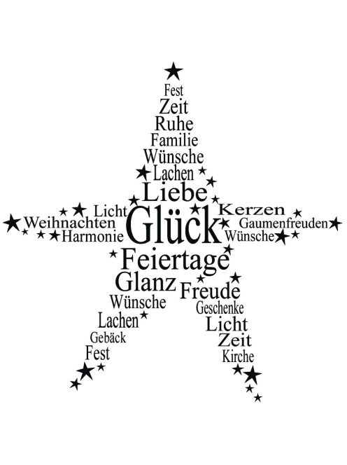 Bélyegző, Csillag, 7x7 cm