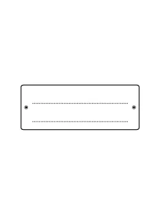 Mini-szilikonbélyegző, 4x7 cm, keret