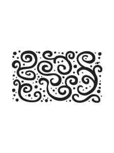 Mini szilikonbélyegző, 4x7 cm, fantázia