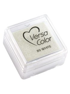   Bélyegzőpárna Versacolor, fehér, bélyegzőfelület 2,5x2,5 cm