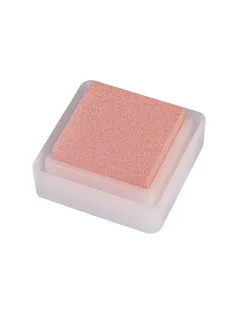  Bélyegzőpárna "Versacolor", barackszínű, bélyegzőfelület 2,5x2,5 cm