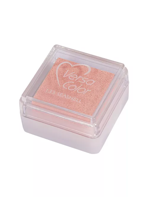 Bélyegzőpárna "Versacolor", barackszínű, bélyegzőfelület 2,5x2,5 cm