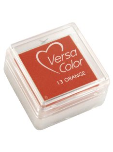   Bélyegzőpárna Versacolor, narancssárga,bélyegzőfelület 2,5x2,5 cm