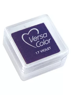   Bélyegzőpárna Versacolor, lila, bélyegzőfelület 2,5x2,5 cm