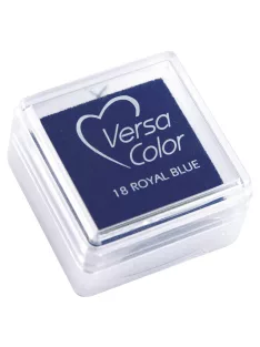   Bélyegzőpárna Versacolor, királykék, bélyegzőfelület 2,5x2,5 cm