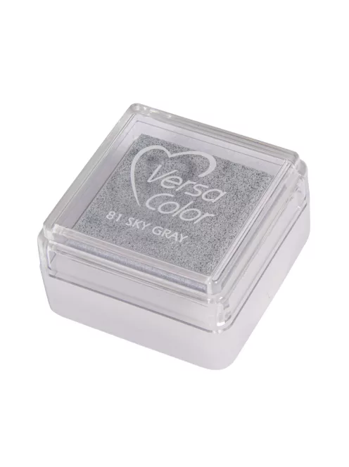 Bélyegzőpárna "Versacolor", nebelszürke, bélyegzőfelület 2,5x2,5 cm