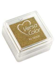   Bélyegzőpárna Versacolor, brill.arany, bélyegzőfelület 2,5x2,5 cm