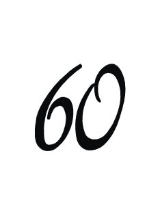 Bélyegző, 60, 3x3 cm