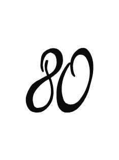 Bélyegző, 80, 3x3 cm