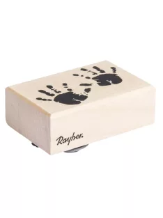 Bélyegző, babakezek, 4x6 cm