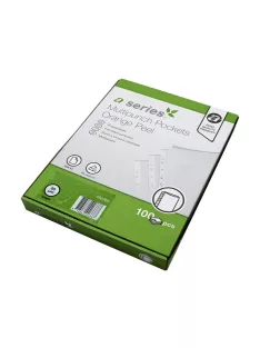   Genotherm lefűzhető, A4, 80 micron narancsos 100 db/doboz, A-Series