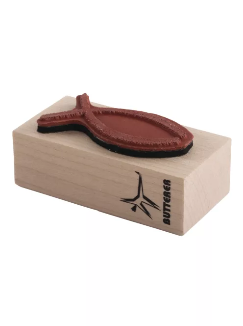 Fabélyegző hal, 3x6cm, Art. 27908