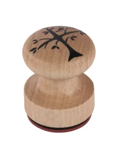 Bélyegző fa, 3cm átm.