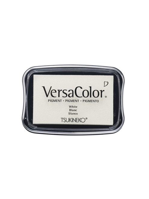 Versacolor Pigment-bélyegzőpárna, fehér, 9,6x6,3x1,8cm