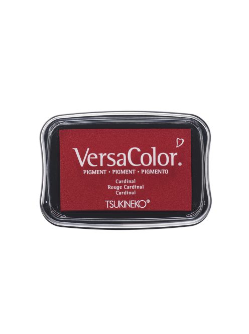 Versacolor Pigment-bélyegzőpárna, bíborvörös, 9,6x6,3x1,8cm