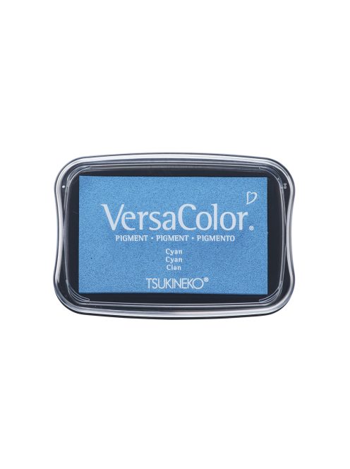 Versacolor Pigment-bélyegzőpárna, cián, 9,6x6,3x1,8cm