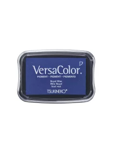   Versacolor Pigment-bélyegzőpárna, királykék, 9,6x6,3x1,8cm