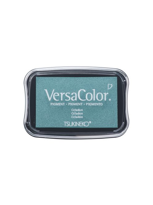 Versacolor Pigment-bélyegzőpárna, celadon, 9,6x6,3x1,8cm