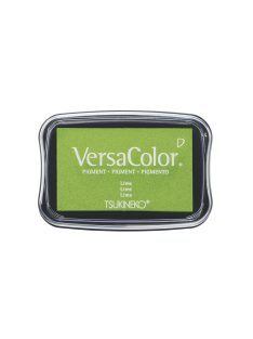 Versacolor Pigment-bélyegzőpárna, lime, 9,6x6,3x1,8cm