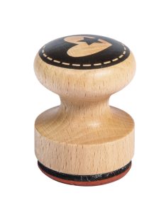 Bélyegző szív, 3 cm átm.