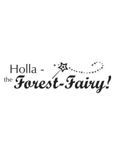 Bélyegző "Forest-Fairy", 3x9 cm
