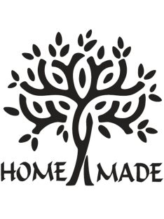 Bélyegző "Homemade", 4x4cm