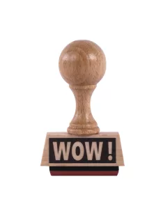 Bélyegző WOW!, 1,5x4cm