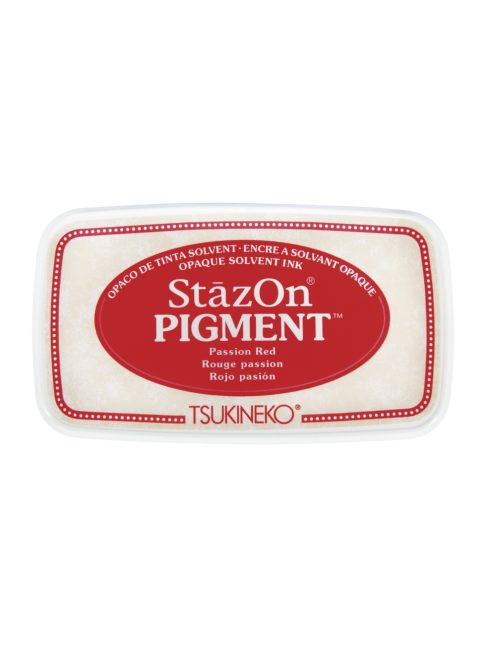 StazOn Pigment-bélyegzőpárna, piros, 9,6x5,5x2,2cm