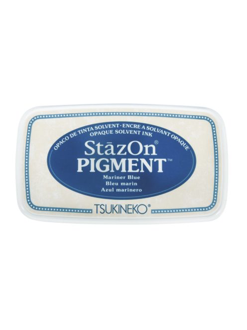 StazOn Pigment-bélyegzőpárna, tengerészkék, 9,6x5,5x2,2cm