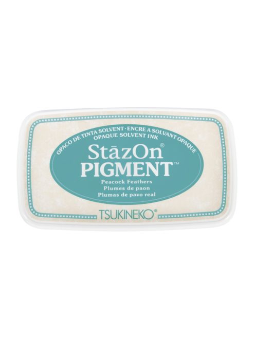 StazOn Pigment-bélyegzőpárna, türkiz, 9,6x5,5x2,2cm