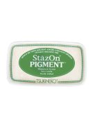 StazOn Pigment-bélyegzőpárna, sötétzöld, 9,6x5,5x2,2cm