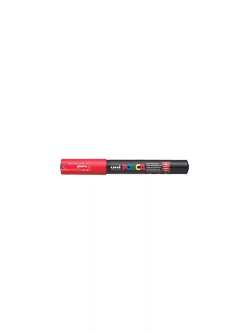 Dekormarker 0,7-1mm, Uni Posca PC-1M piros