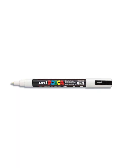 Dekormarker 0,9-1,3mm, PC-3M Uni Posca fehér