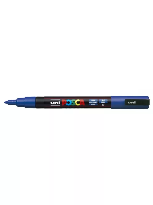 Dekormarker 0,9-1,3mm, Uni Posca PC-3M kék