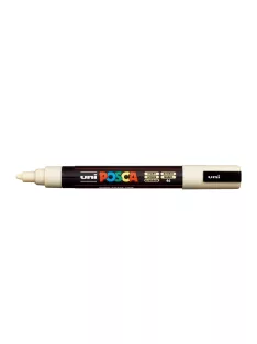 Dekormarker 1,8-2,5mm, Uni Posca PC-5M elefántcsont