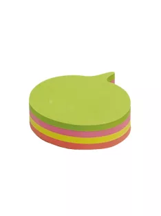   Jegyzettömb öntapadó, mondatfelhő alakú, 70x70mm, 200lap, Info Notes