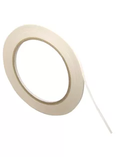  Kétoldalas ragasztószalag, 3 mm, teljesen átlátszó, 20 m