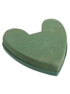 Vizes oázis szív, 15cm, 3cm, fóliázva