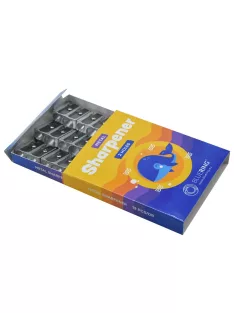 Hegyező 2 lyukú fém, Bluering®, 