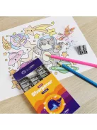 Hegyező 2 lyukú fém, Bluering®, 