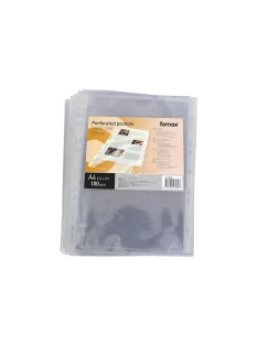   Genotherm lefűzhető A4, 100 micron, víztiszta Fornax 100 dbcsomag,