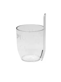 Írószertartó pohár műanyag, kerek Pilot átlátszó