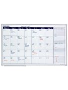 Havi tervezőtábla, mágneses, 90x60cm, ValueLine  VO-7 Franken