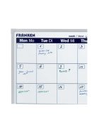 Havi tervezőtábla, mágneses, 90x60cm, ValueLine  VO-7 Franken