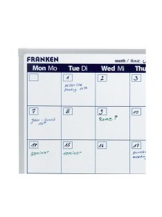   Havi tervezőtábla, mágneses, 90x60cm, ValueLine  VO-7 Franken