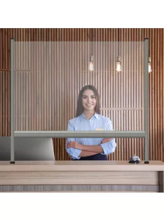 Védőfal 60x65 átlátszó  TAP6065 Franken