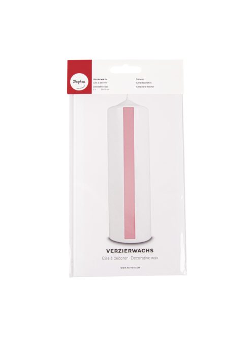 Viaszfólia, 20x10 cm, rózsaszín,csom.2 db