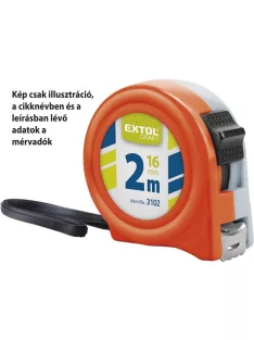mérőszalag  1 stoppos; 5m×19mm, KIFUTÓ, helyette: 921005