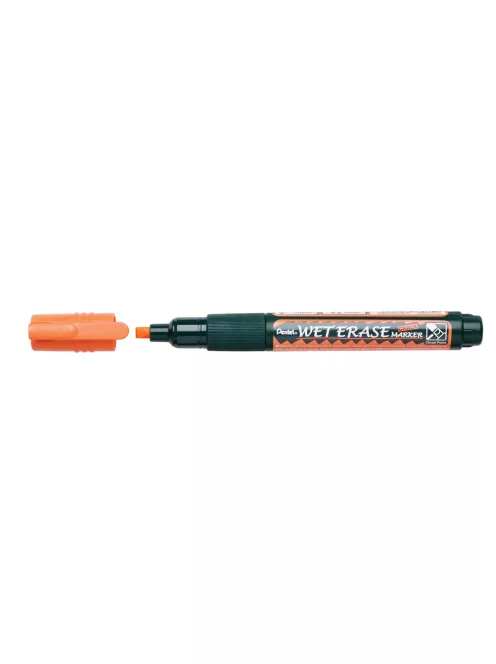 Krétamarker vágott, törölhető folyékony SMW26-FO Pentel narancssárga